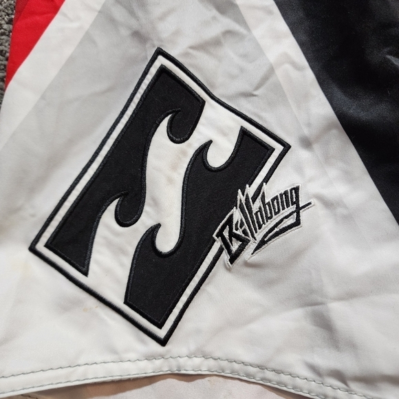 BILLABONG Swin Board Shorts Trunks Airlite Stretch Surf Beach Red Black Men 36 - Picture 8 of 13